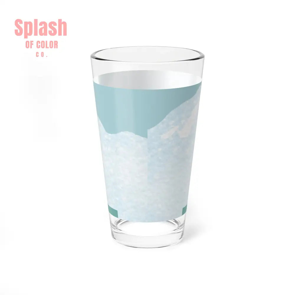Merry Mahjong Christmas Mixing Glass Cocktail Glass Holiday Drinkware Festive Barware Merry Mahjong Shaker Glass - 16oz