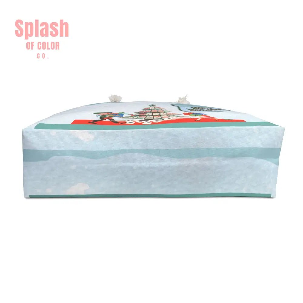 Merry Mahjong Christmas Tote For Tiles Shopping Or Weekender Bag Mahjong Lover Gift - 24’’ × 13’’ - Bags