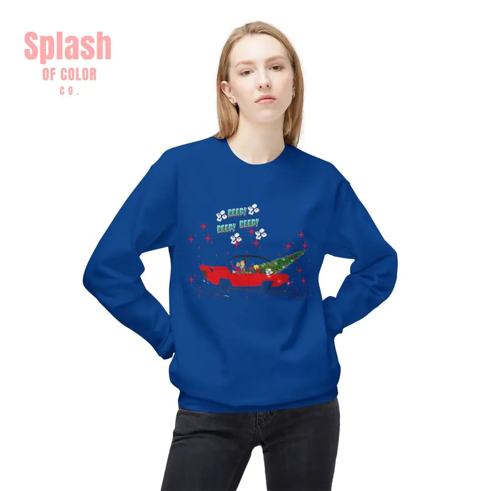 Nostalgic Mahjong Funny Vintage Designed Christmas Crewneck Sweatshirt Cozy Christmas Sweater For Mahj Lover Sweatshirt