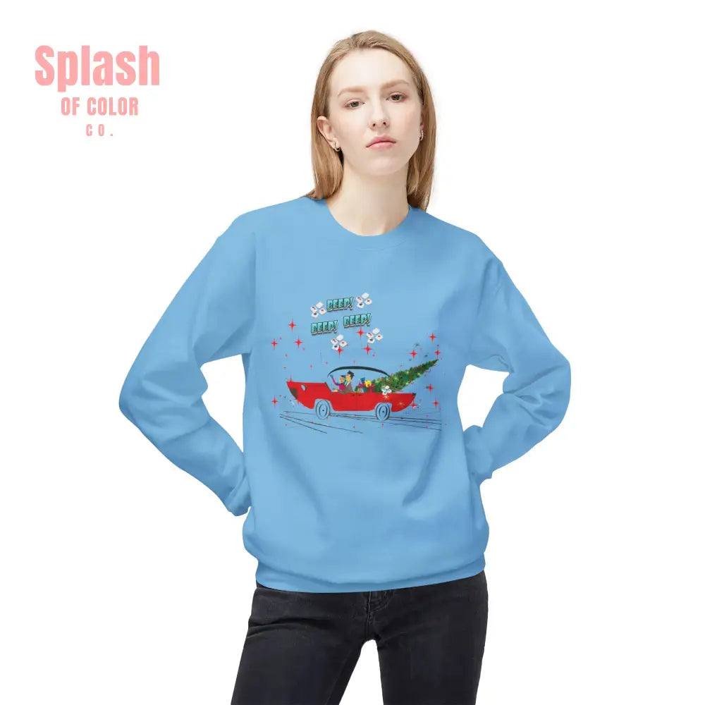 Nostalgic Mahjong Funny Vintage Designed Christmas Crewneck Sweatshirt Cozy Christmas Sweater For Mahj Lover Sweatshirt