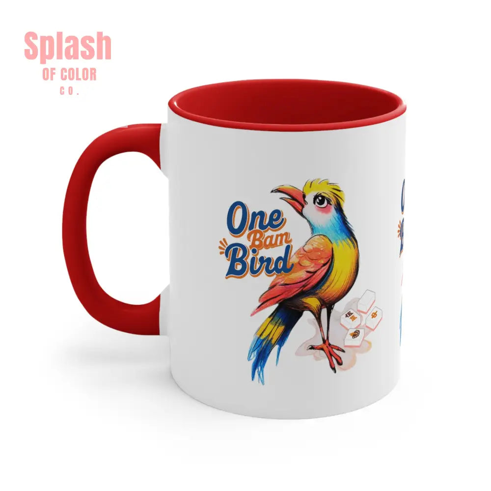 One Bam Bird Mahjong Mug Gift For Mahjongg Enthusiasts Hostess Gift For Mahjong Game Night Play - Mug