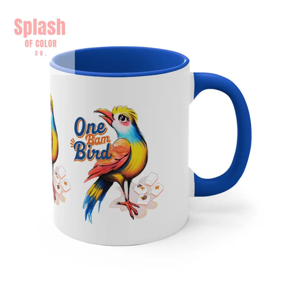 One Bam Bird Mahjong Mug Gift For Mahjongg Enthusiasts Hostess Gift For Mahjong Game Night Play - Mug