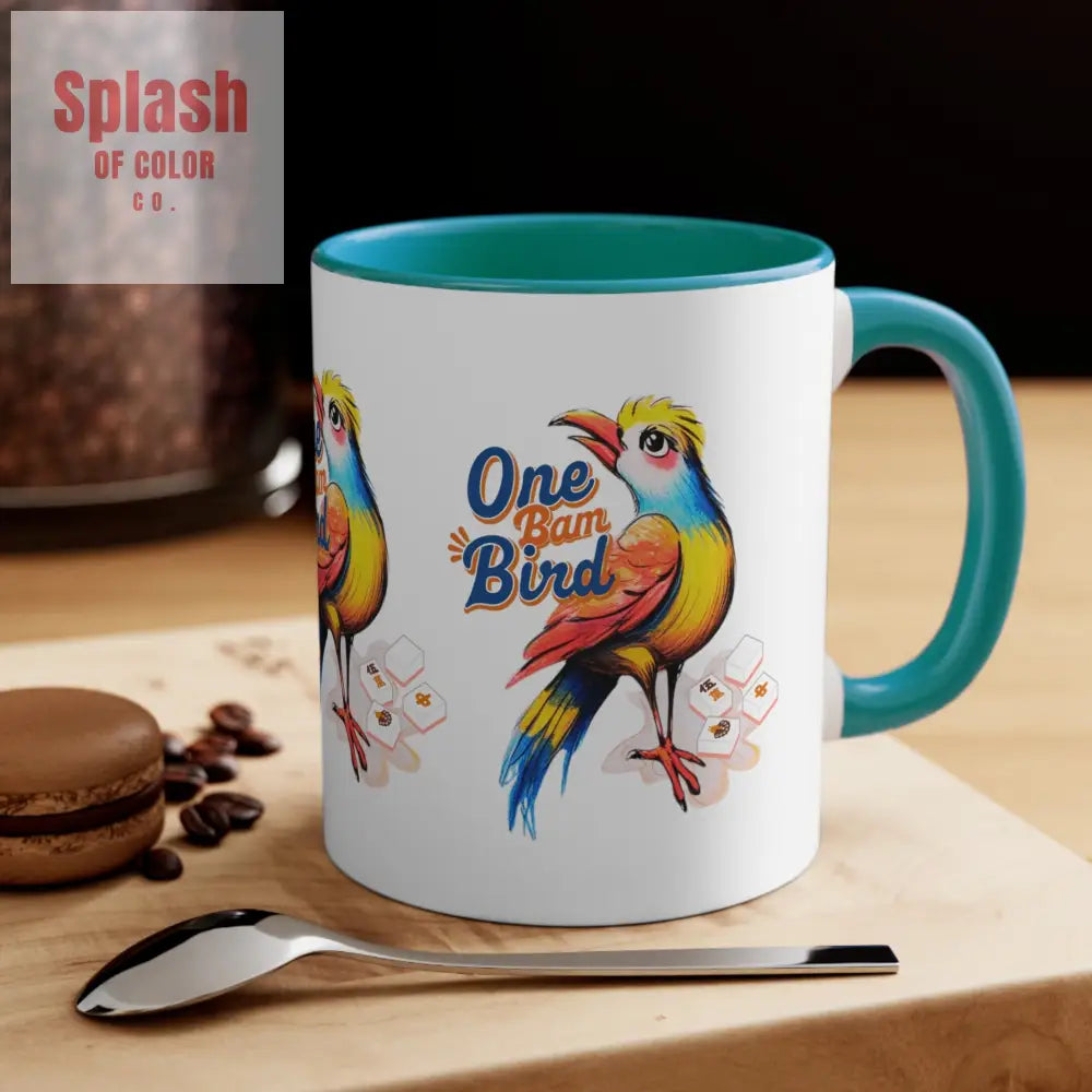 One Bam Bird Mahjong Mug Gift For Mahjongg Enthusiasts Hostess Gift For Mahjong Game Night Play - Mug