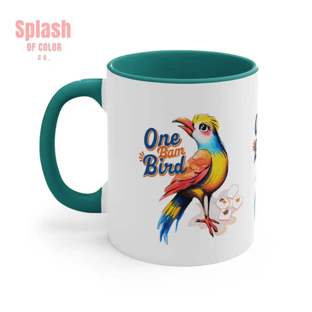 One Bam Bird Mahjong Mug Gift For Mahjongg Enthusiasts Hostess Gift For Mahjong Game Night Play - Mug