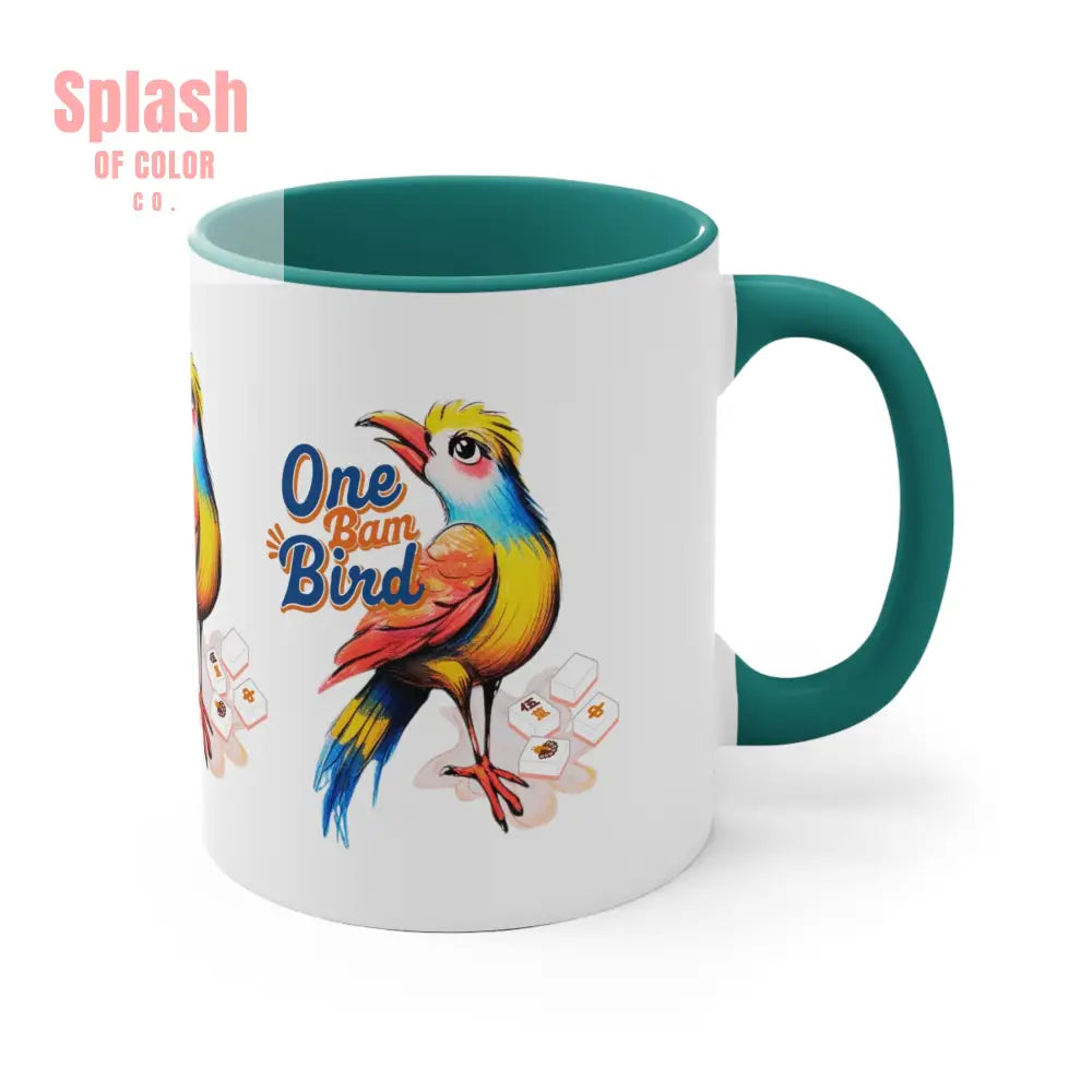 One Bam Bird Mahjong Mug Gift For Mahjongg Enthusiasts Hostess Gift For Mahjong Game Night Play - Mug