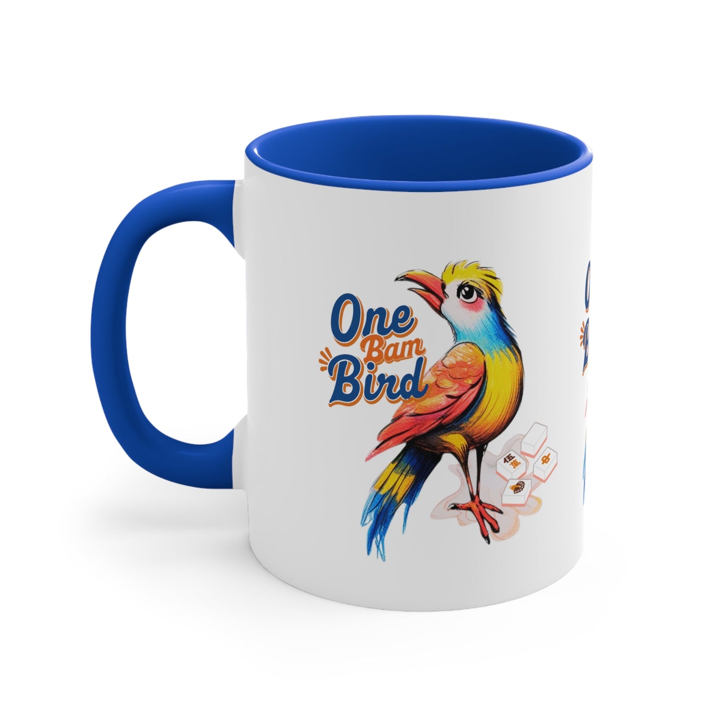 One Bam Bird Mahjong Mug Gift For Mahjongg Enthusiasts Hostess Gift For Mahjong Game Night Play - Mug