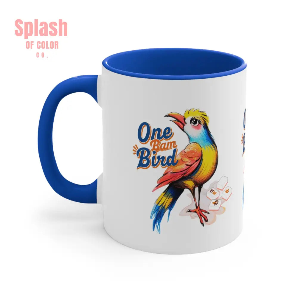 One Bam Bird Mahjong Mug Gift For Mahjongg Enthusiasts Hostess Gift For Mahjong Game Night Play - Mug