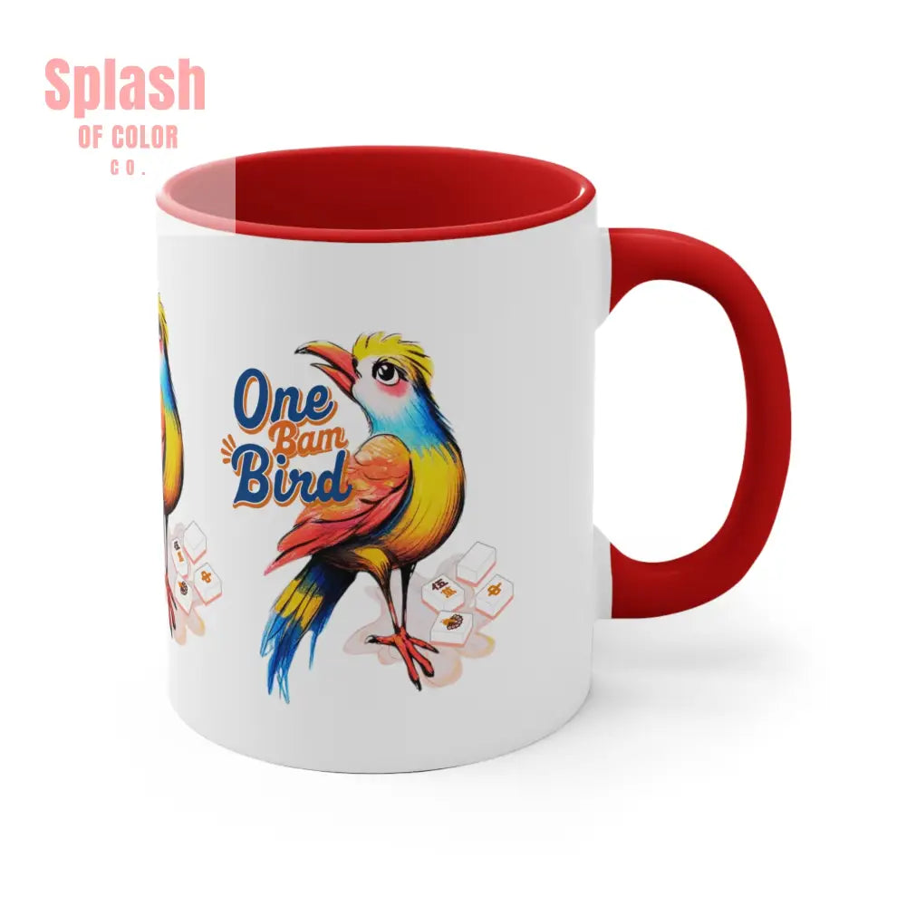 One Bam Bird Mahjong Mug Gift For Mahjongg Enthusiasts Hostess Gift For Mahjong Game Night Play - Mug