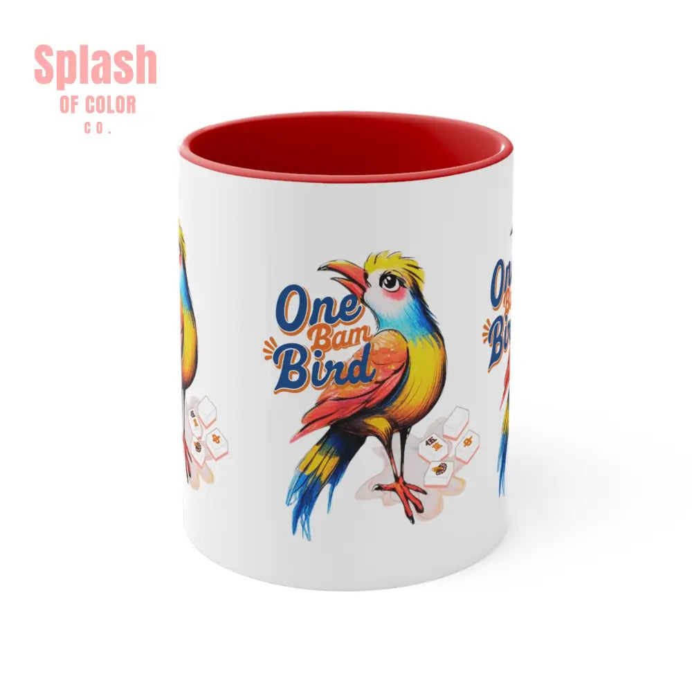 One Bam Bird Mahjong Mug Gift For Mahjongg Enthusiasts Hostess Gift For Mahjong Game Night Play - Mug