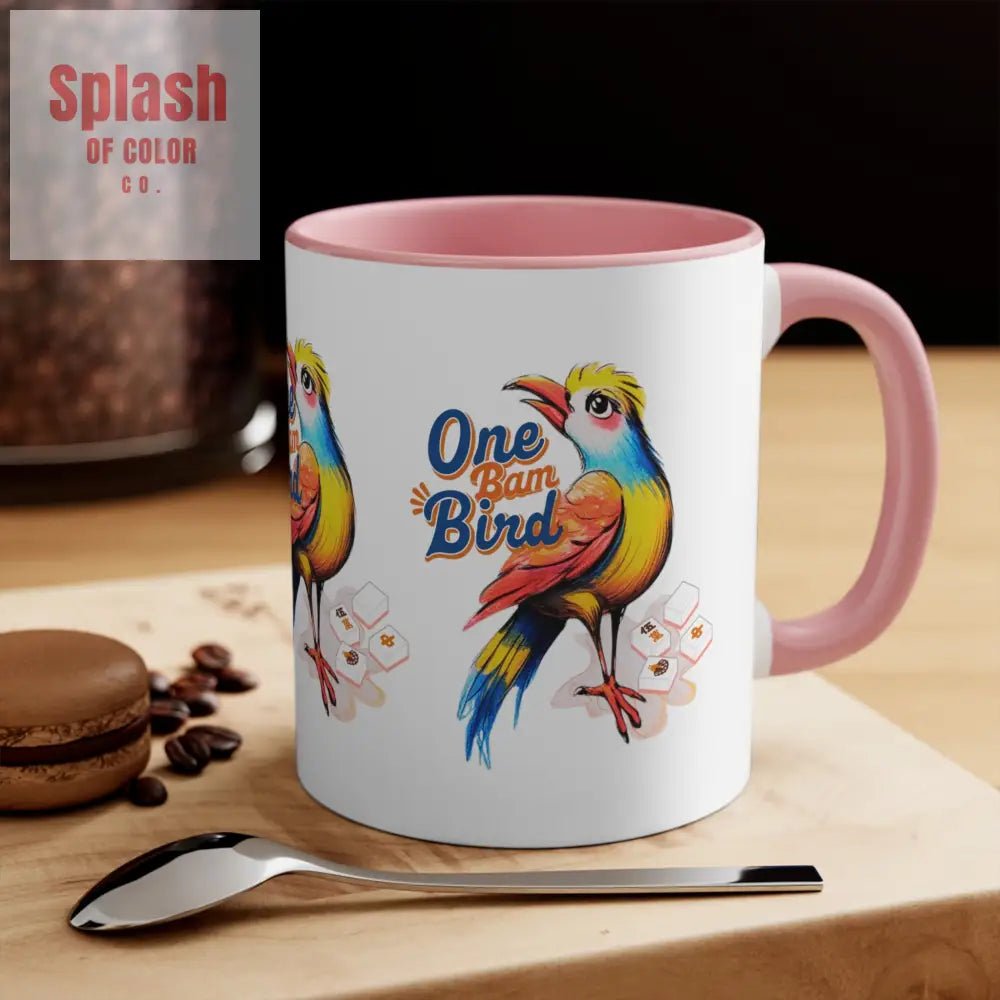 One Bam Bird Mahjong Mug Gift For Mahjongg Enthusiasts Hostess Gift For Mahjong Game Night Play - Mug