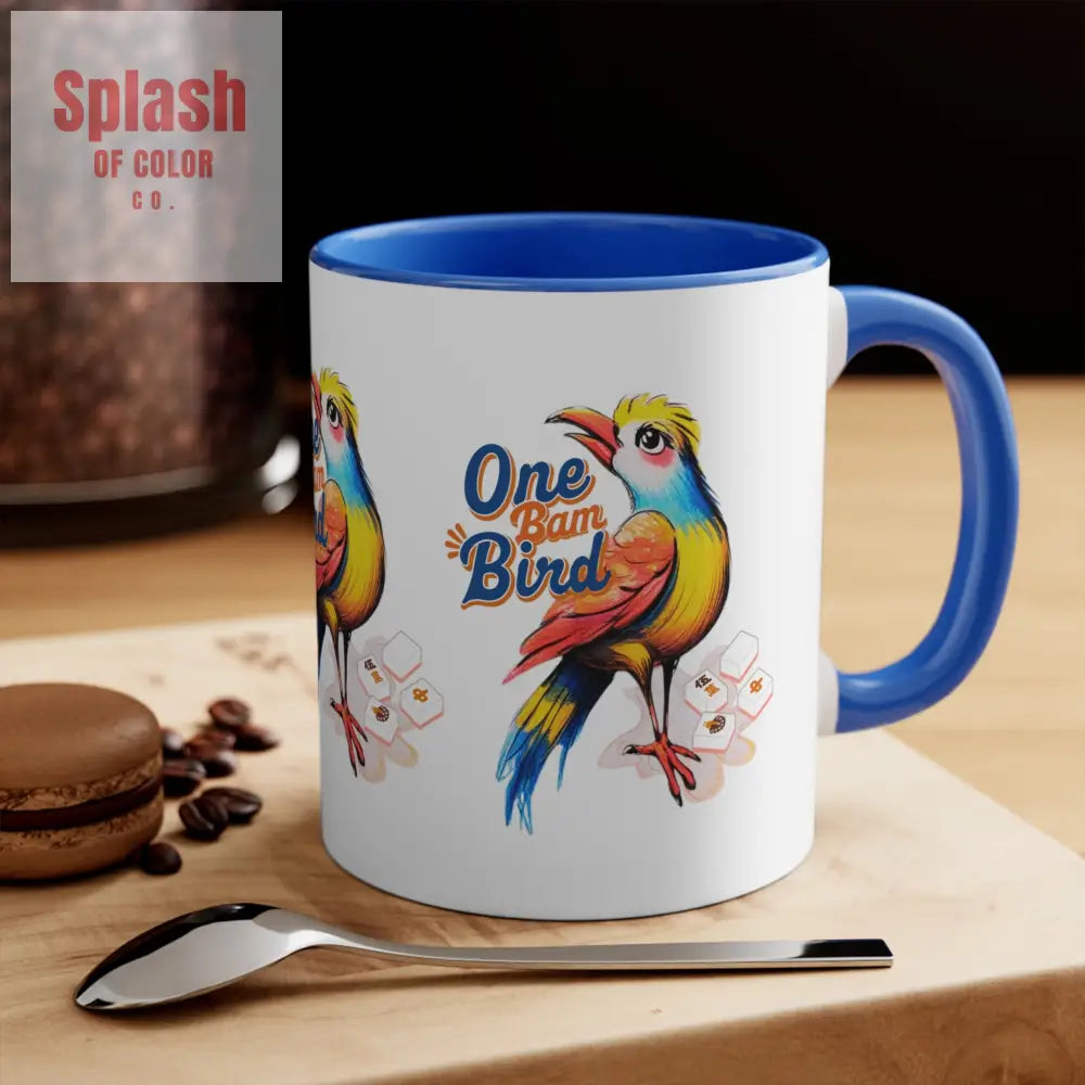 One Bam Bird Mahjong Mug Gift For Mahjongg Enthusiasts Hostess Gift For Mahjong Game Night Play - Mug