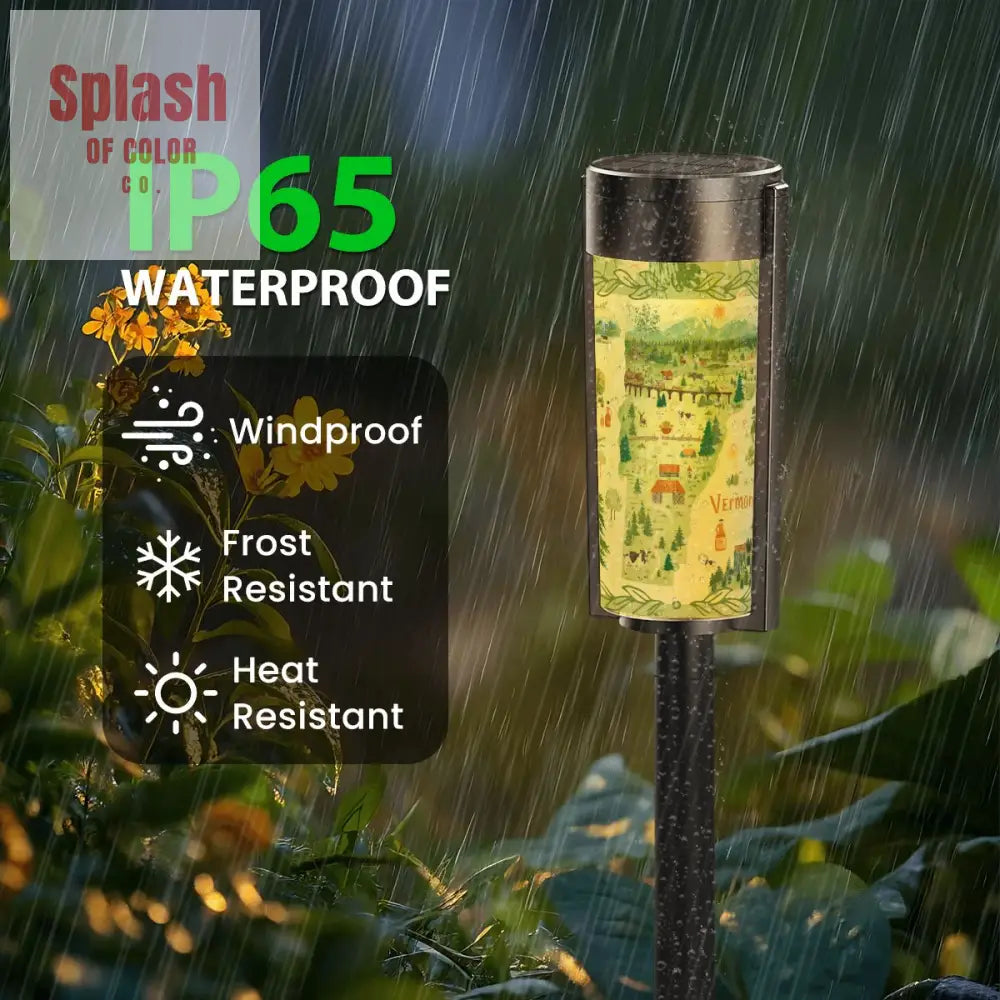 Outdoor Solar Lights - 4pcs - Garden Decor