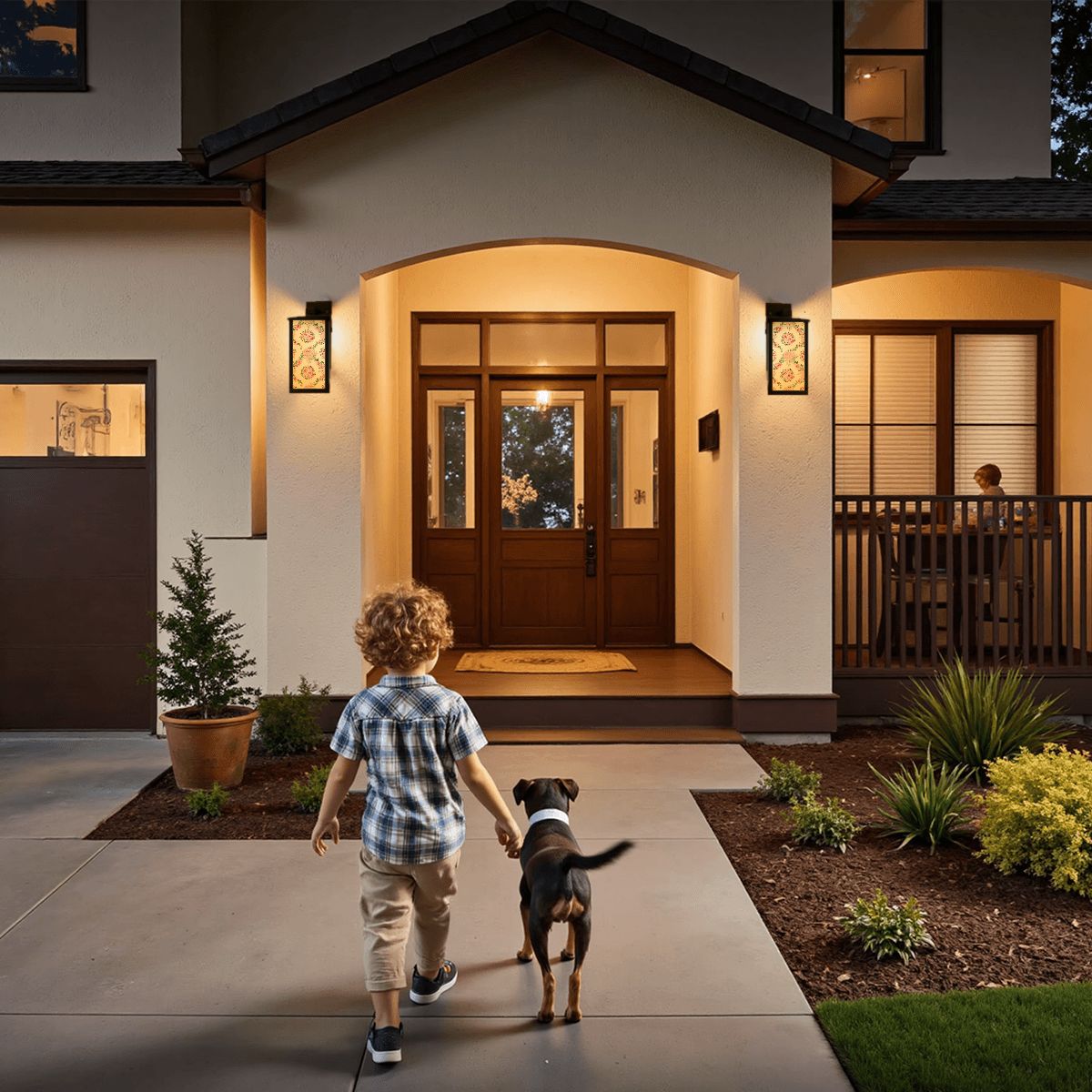Patio Wall Light - One Size - Wall Lighting
