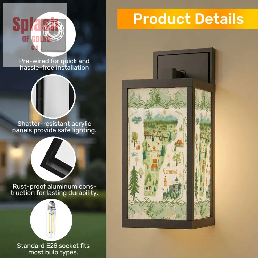 Patio Wall Light - One Size - Wall Lighting