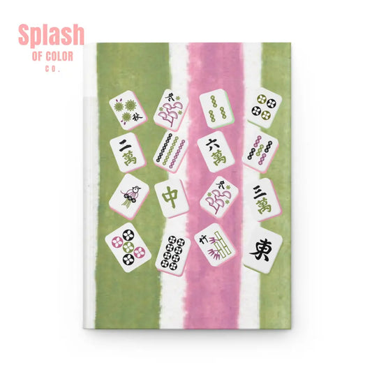 Stylish Mahjong Themed Hardcover Journal | Great for Writers Gifts Note taking and Occasions Journal Paper products