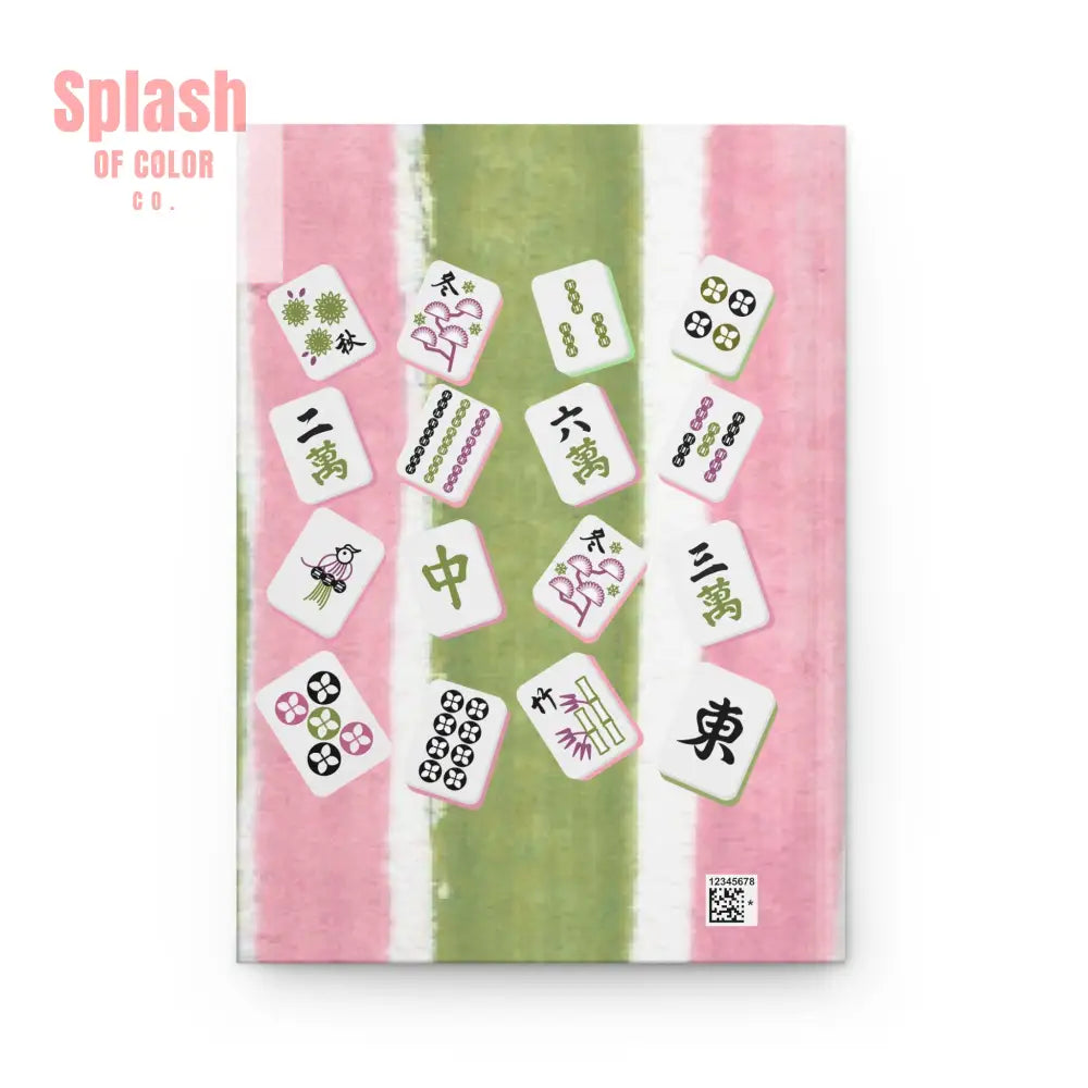 Stylish Mahjong Themed Hardcover Journal | Great for Writers Gifts Note taking and Occasions Journal Paper products