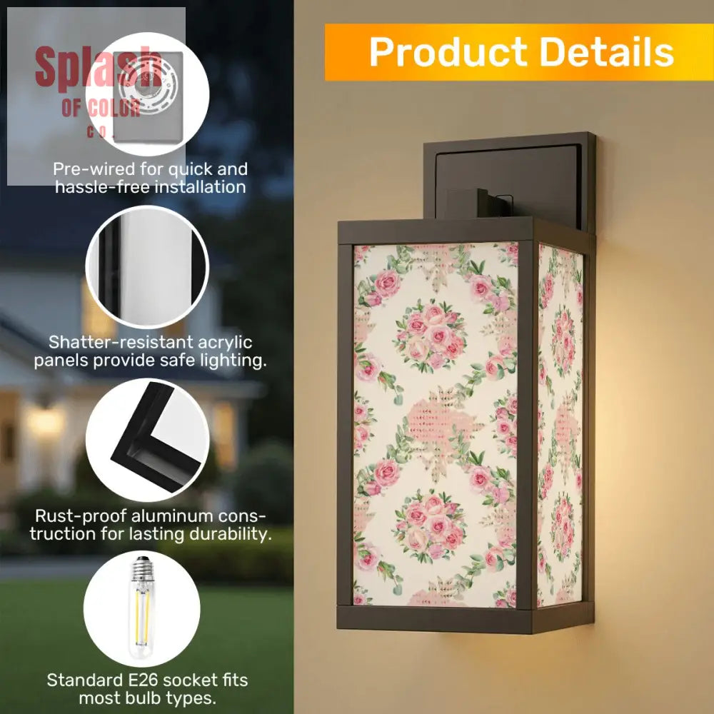 Patio Wall Light - One Size - Wall Lighting