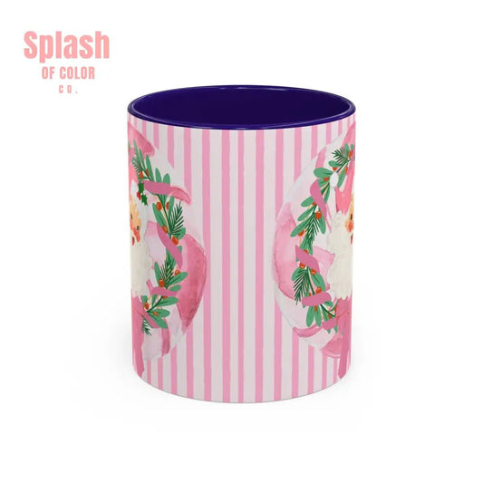 Smiling Santa Vintage Chrismtas Mug