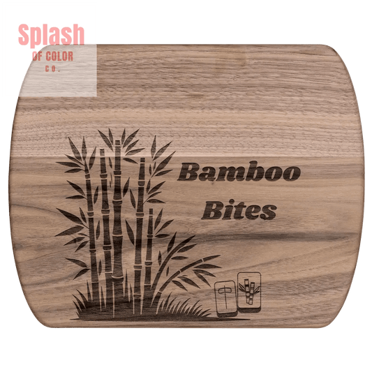 Whimsical Mahjong Lover Chacuterie Board For Entertaining, Bamboo Bites - Splash of Color co.