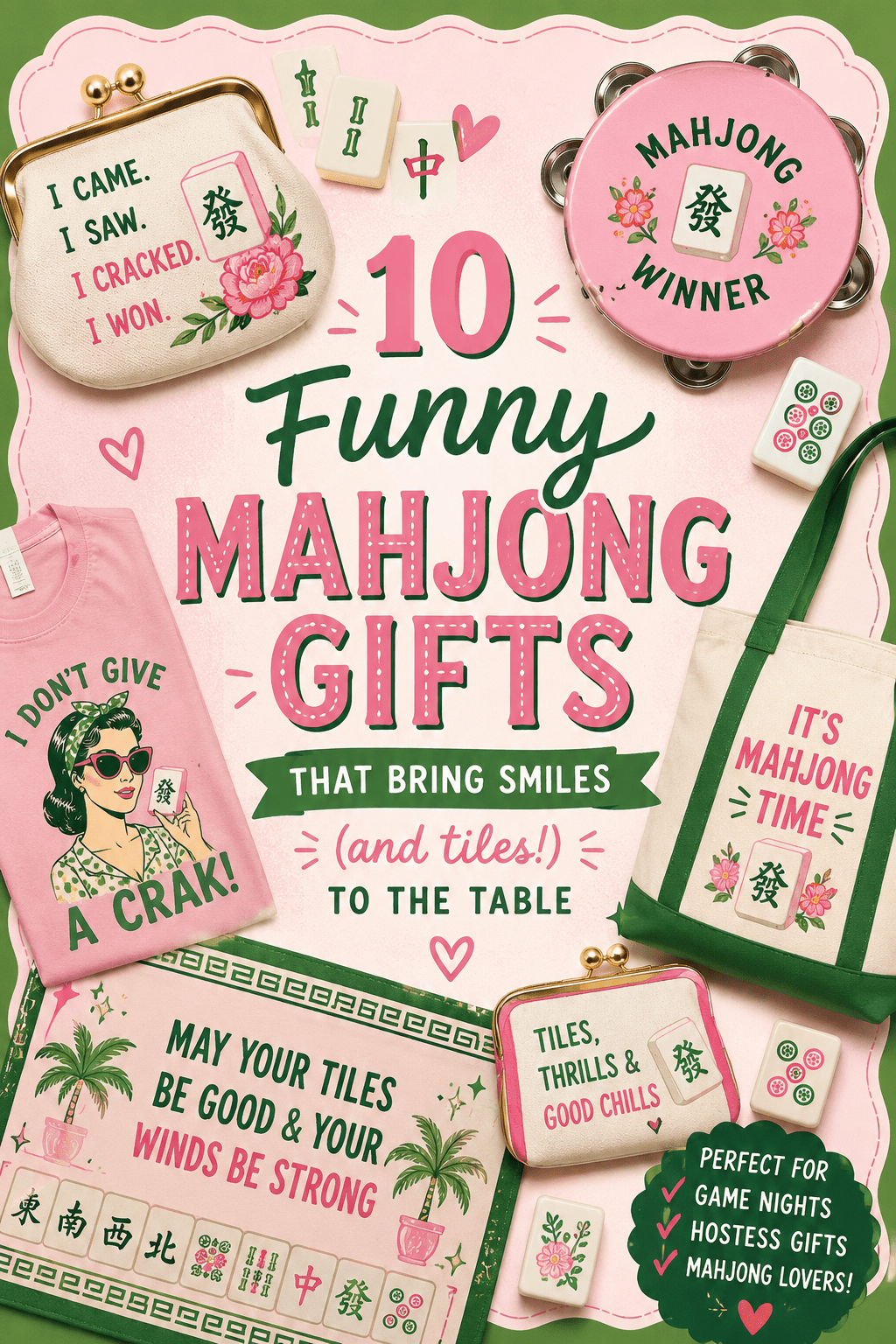 10 Funny Mahjong Gifts That Bring Smiles (and Tiles) to the Table - Splash Of Mahj And Color Co.