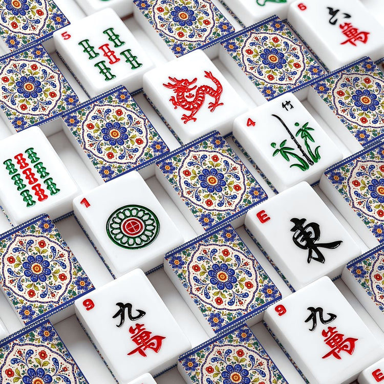 American Mahjong Tiles And Carry Bag Set - Splash of Color Co.