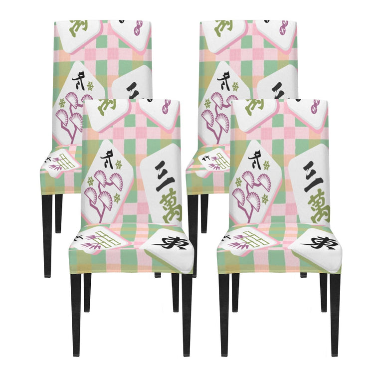 Decorative Mahjong Chair Covers And Chair Pads