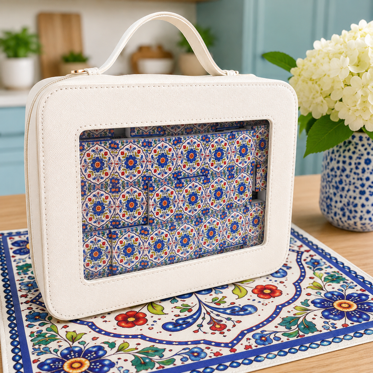 American Mahjong Tiles And Carry Bag Set - Splash of Color Co.