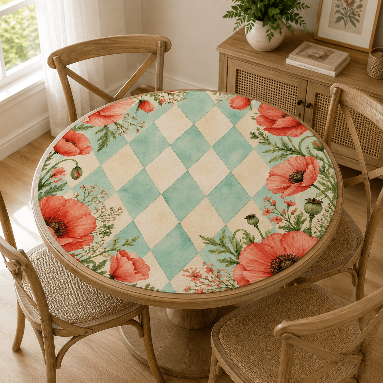 Round Mahjong Mats Collection - Splash Of Mahj And Color Co.