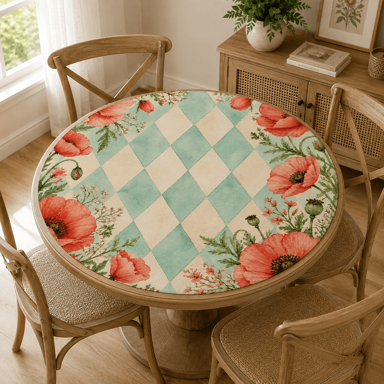 Round Mahjong Mats Collection - Splash Of Mahj And Color Co.
