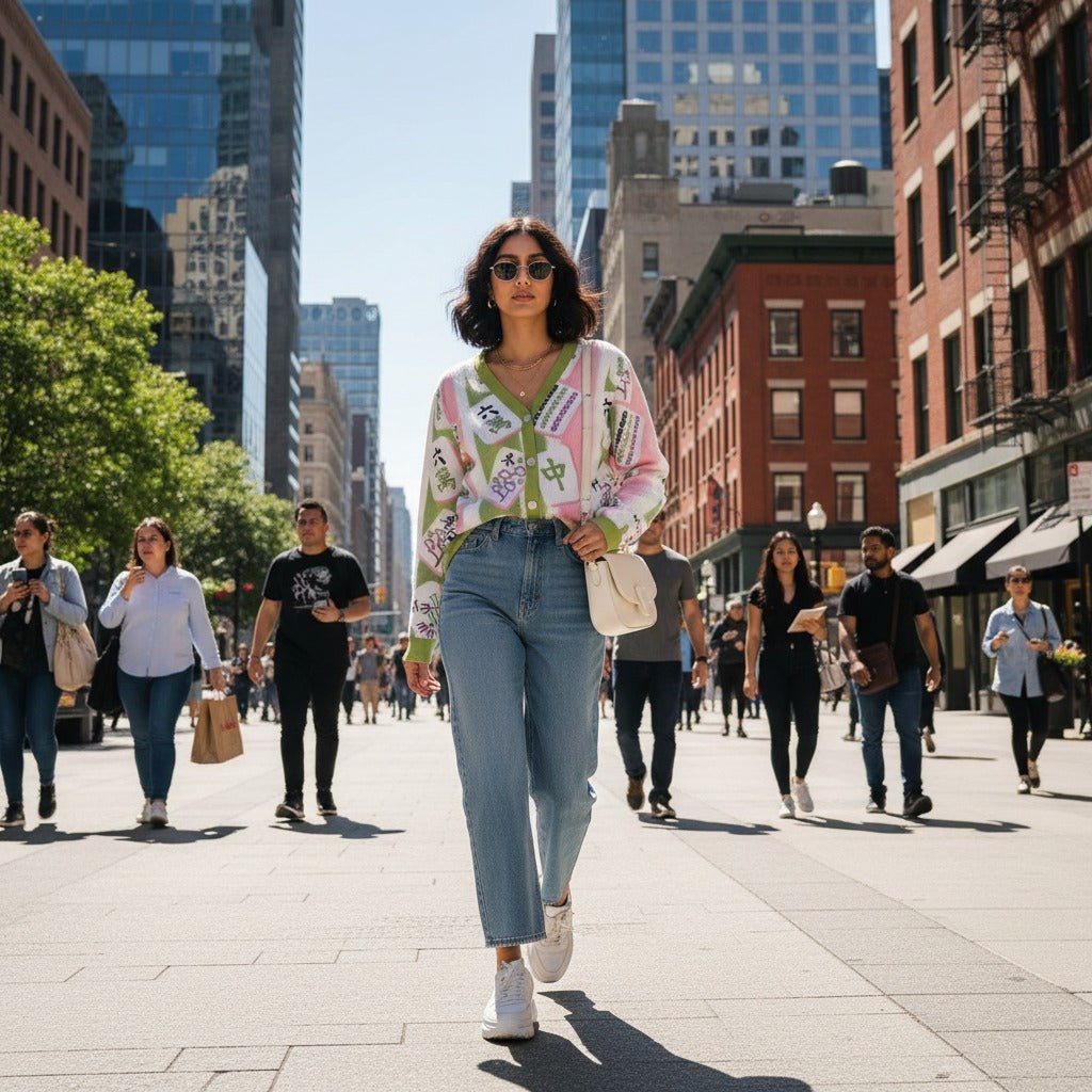 Mahjong Tees, Sweaters And Dress Shirts - Splash of Color co.