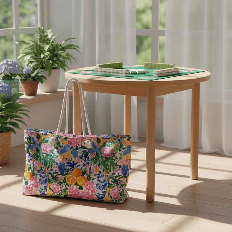 Mahjong Totes And Organizers - Splash of Color co.