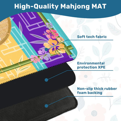 Flairing With Aloha Hawaii Mahjong Mat - Splash of Color Co.