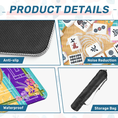 Flairing With Aloha Hawaii Mahjong Mat - Splash of Color Co.