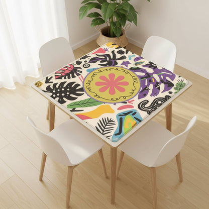 Mahjong Mat Boho Doodle And Dads Tropical Play - Splash of Color Co.