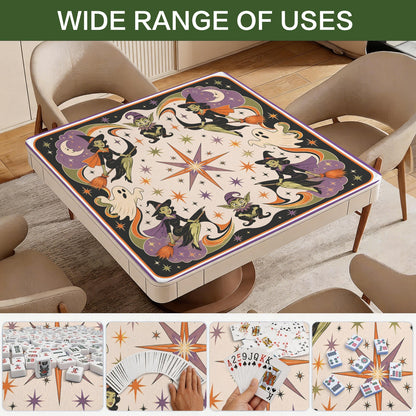 Witches And Ghouls Halloween Mahjong Mat