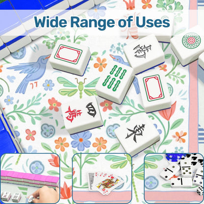 Garden Of Eden Floral Mini Mahjong Mat - Splash of Color Co.