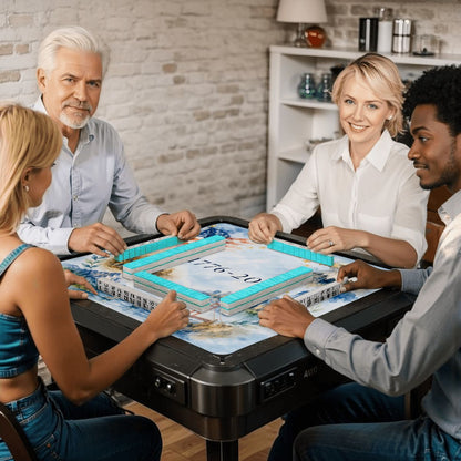 America The Beautiful 1776–2026 Mahjong Mat - Splash Of Mahj And Color Co.