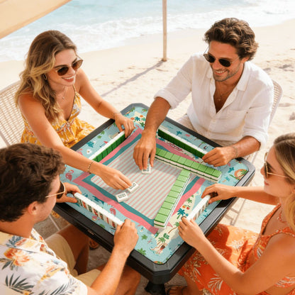 State Of Florida Whimsical Mini Mahjong Mat (Ship Rolled up) - Splash of Color Co.