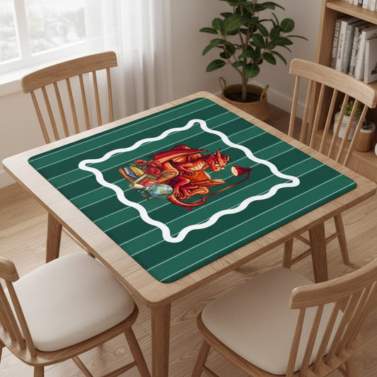 Dragon Tales Book Lover Mahjong Mat - Splash of Color Co.
