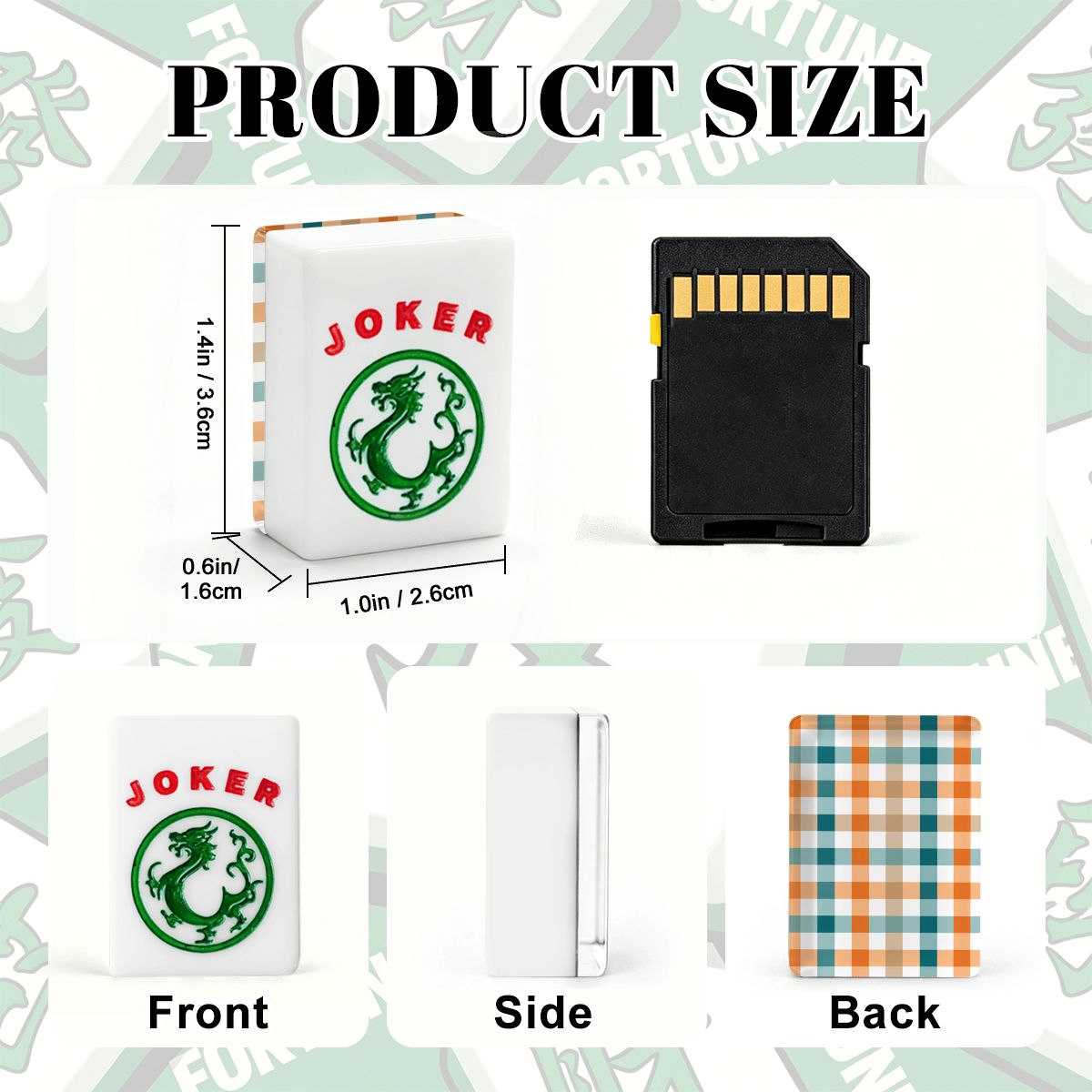 Mad About Plaid Fall American Mahjong Tiles And Carry Case
