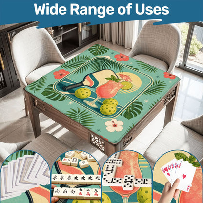 Pickleball Pungs And Pongs Mahjong Mat