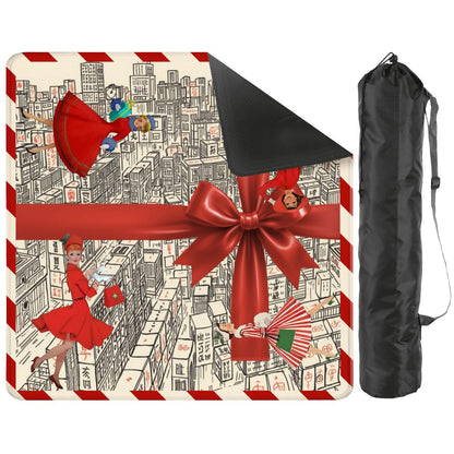 We Built This City Of Mahjong Walls Festive Christmas Nostalgic Mahjong - Splash of Color Co.