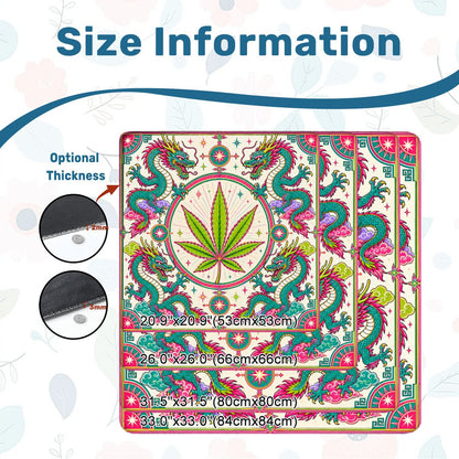 Puff The Mahjic Dragon Mahjong Mat
