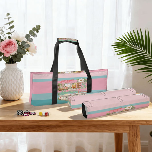 Just A Girl Who Loves Southern Charm and Mahjong Mahjong Bag Bundle Set - Splash of Color Co.