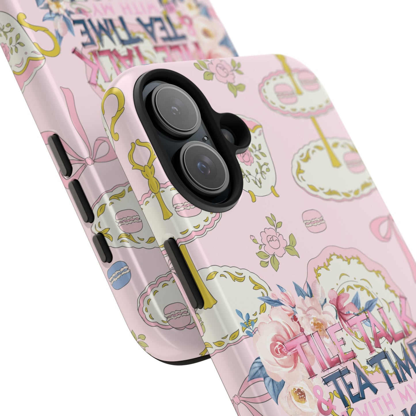 Tea Time Mahjong Phone Case - Stylish Tough Phone Case for Gamers, Tea Lovers, Unique Gift, Protection, Fun Design