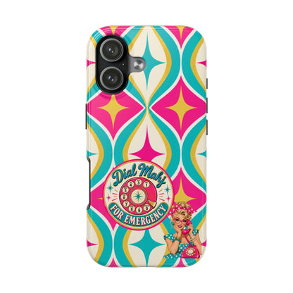 Dial Mahj For Emergency Modtastic Tough Phone Cases
