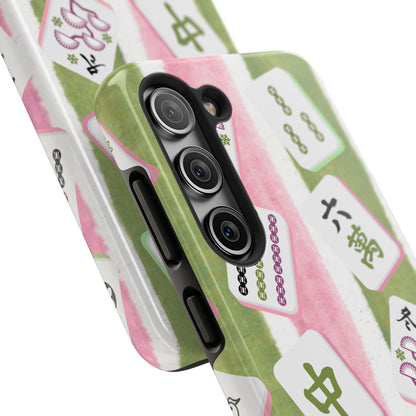 Stylish Mahjong Phone Case, Durable Mobile Cover for Gamers, Unique Gifts for Game Lovers, Fun Accessory for Phone Protection