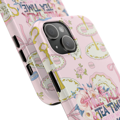 Tea Time Mahjong Phone Case - Stylish Tough Phone Case for Gamers, Tea Lovers, Unique Gift, Protection, Fun Design