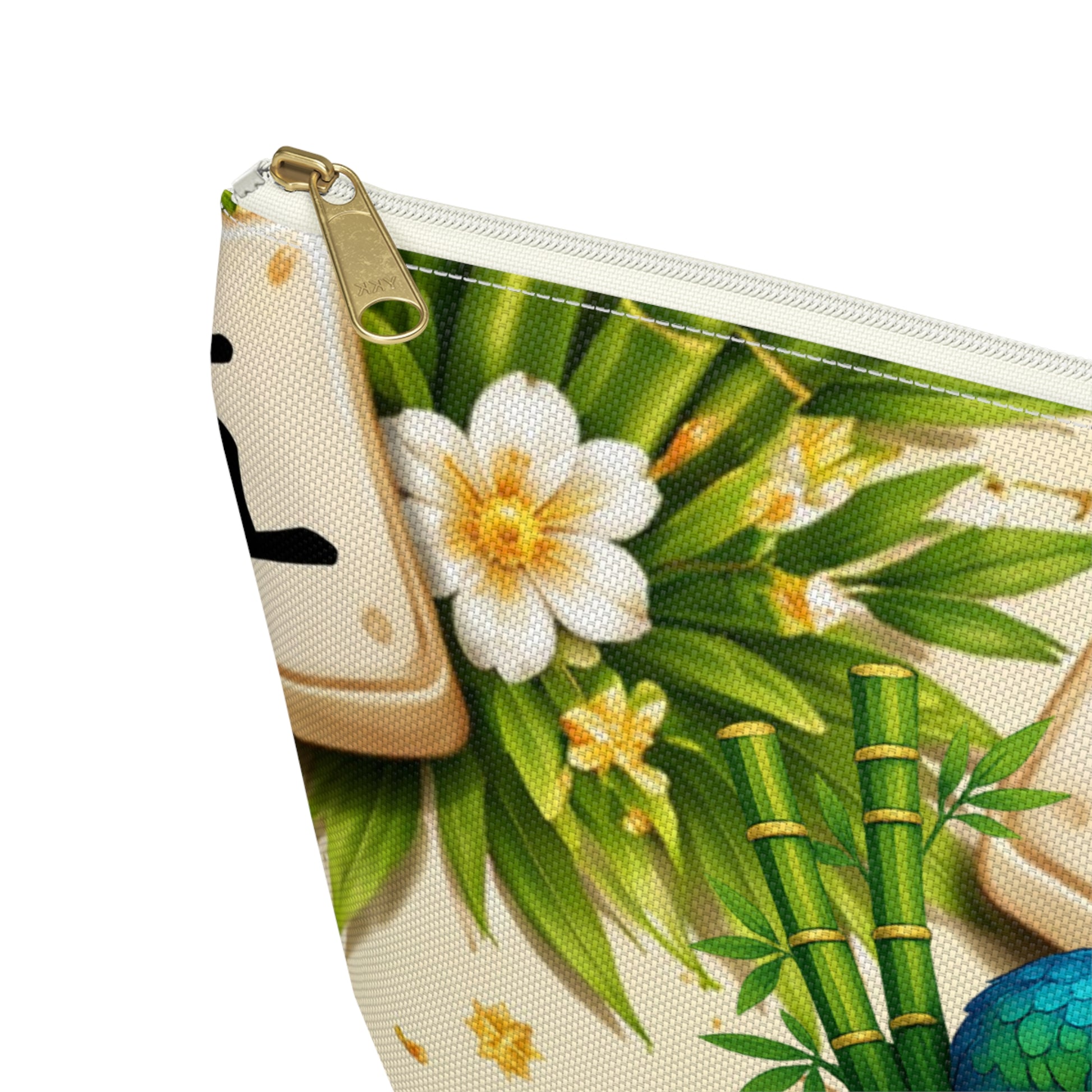 Bird Bam Cheers Peacock Mahjong Tile Accessory Pouch - Splash of Color Co.