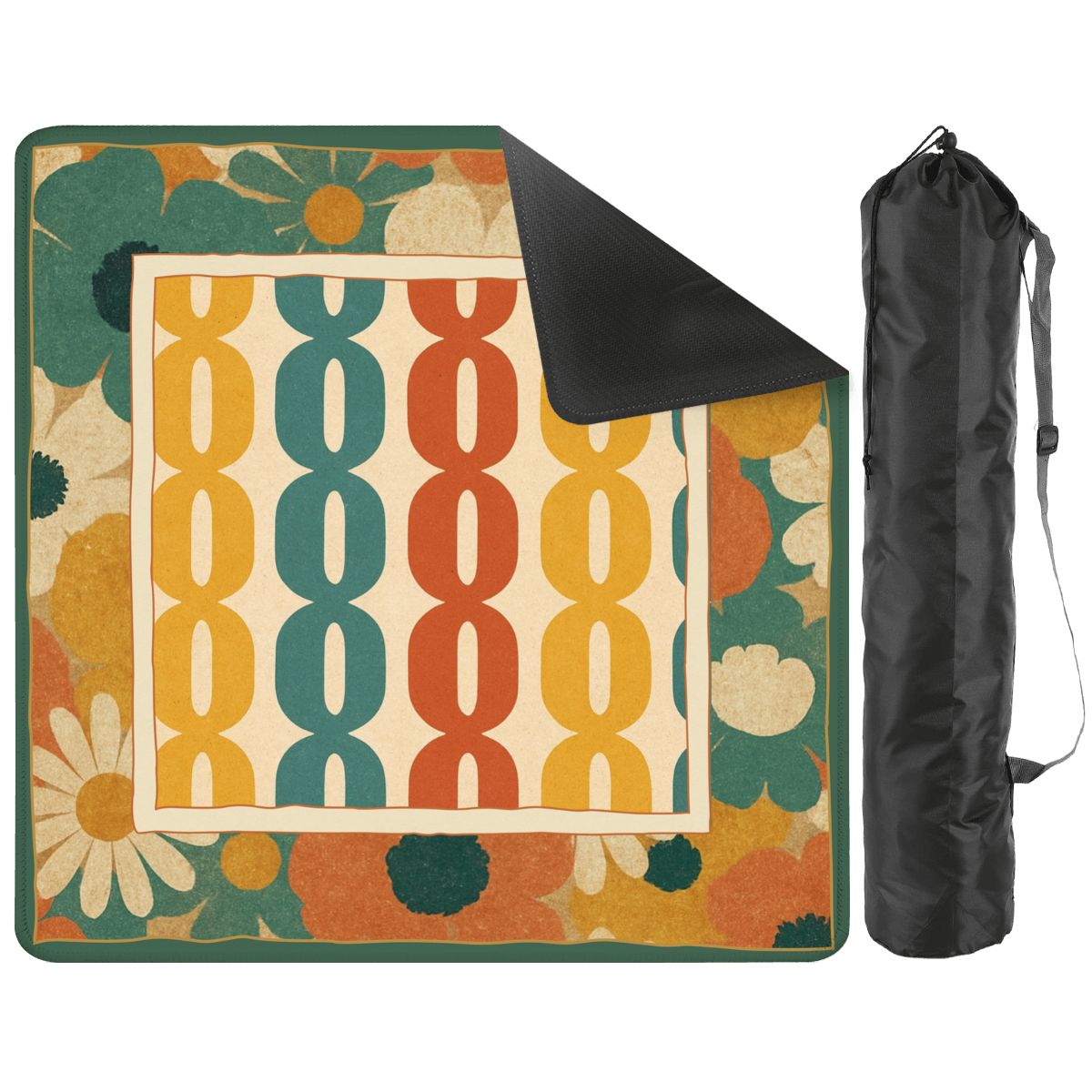 Modcentric Daisy Power Mahjong Mat - Splash of Color Co.